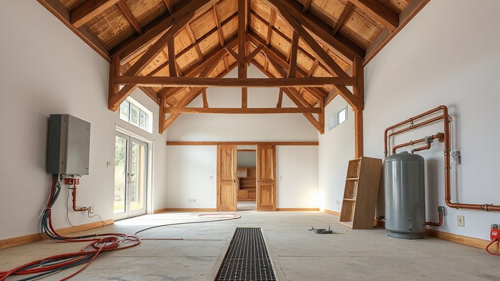 barn conversion utility planning