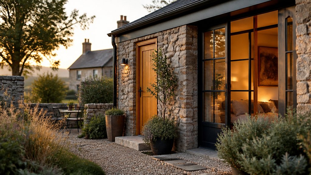 converting outbuildings into guest rooms