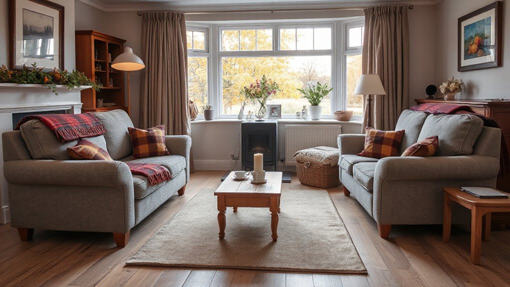 create cozy seating arrangement