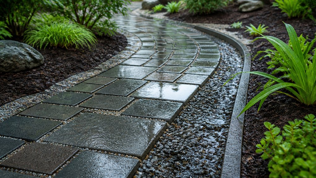 create durable wet weather path