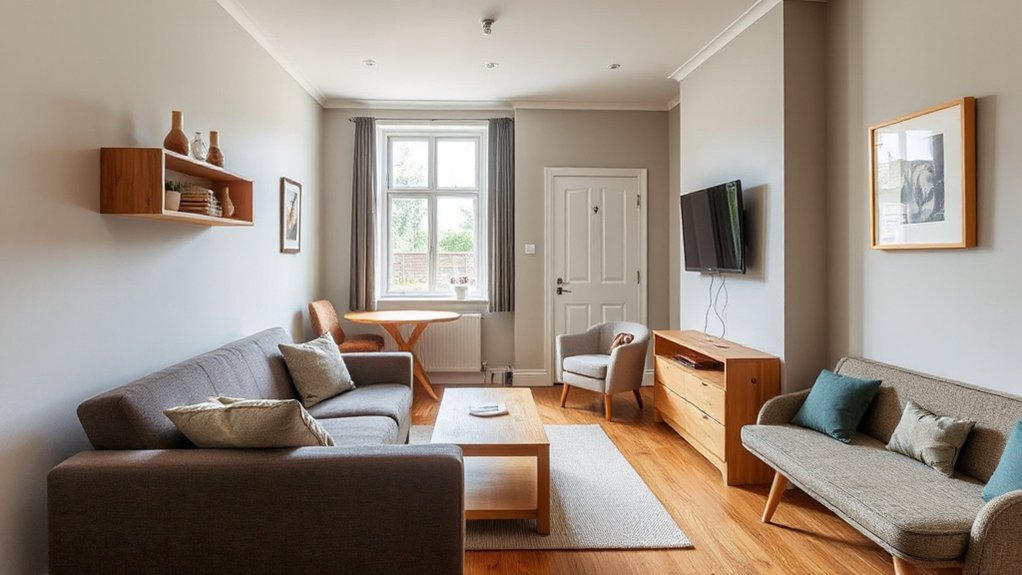 create organized balanced spaces