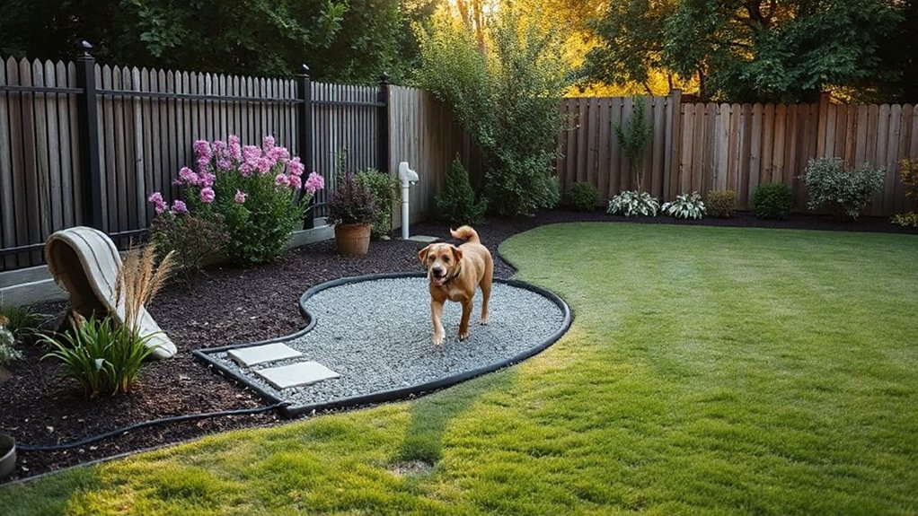 designate zones for pet needs