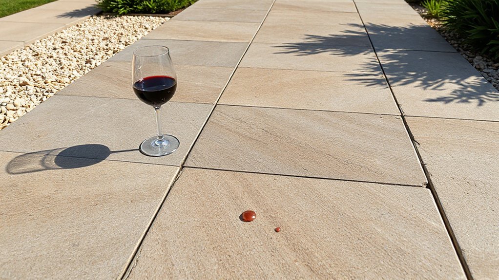 durable stain resistant porcelain paving