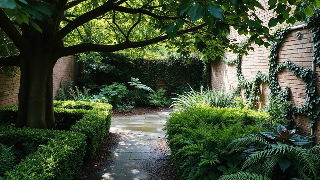 evergreen shade plant combinations