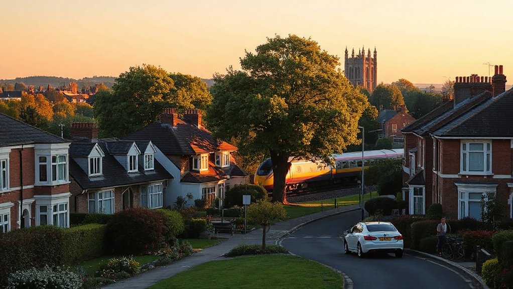 fast rail road airport access