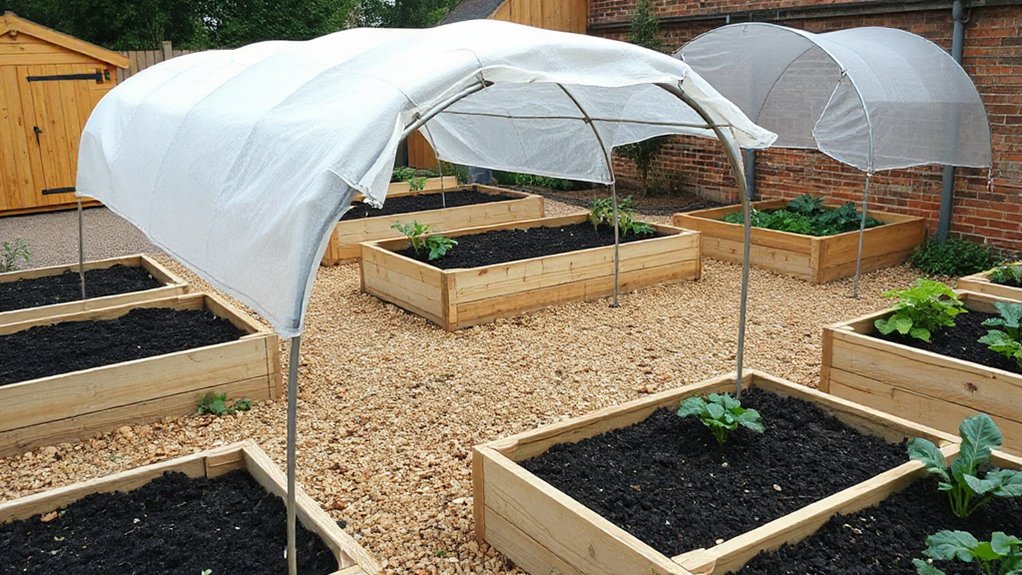 garden bed cover solutions