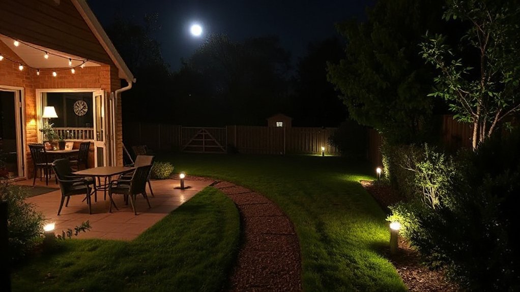 garden lighting zone planning