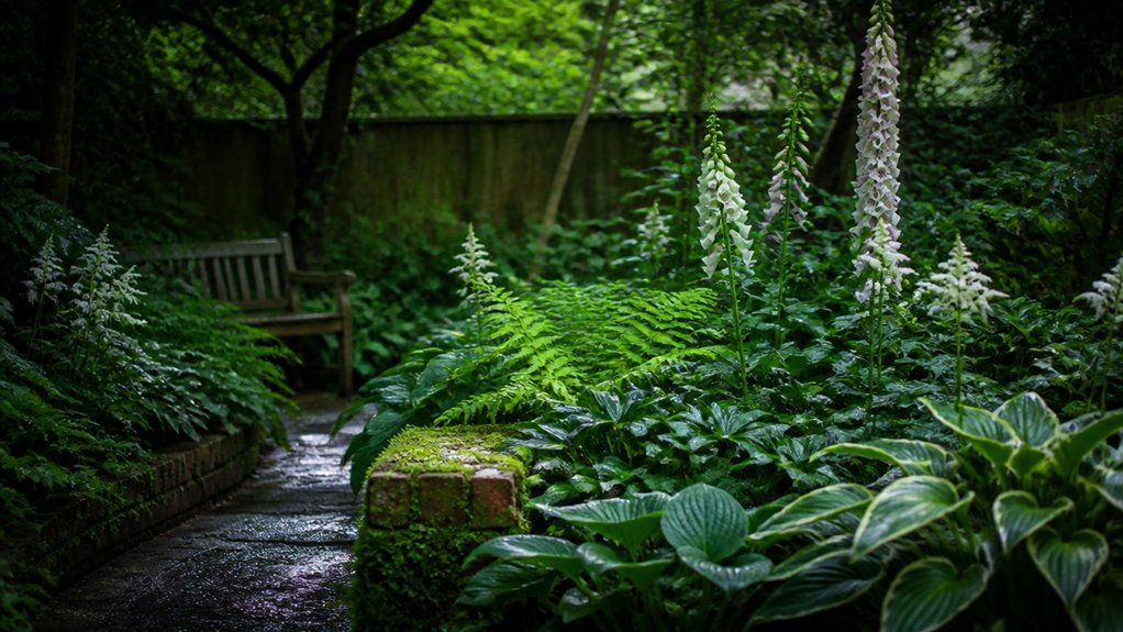 low light garden plants