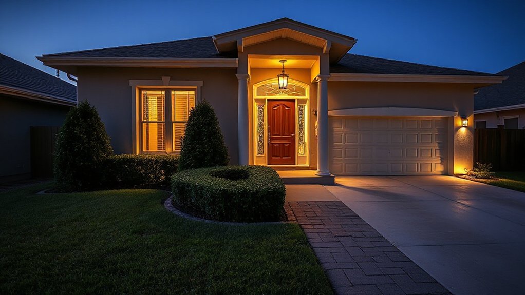 modern energy efficient exterior lighting