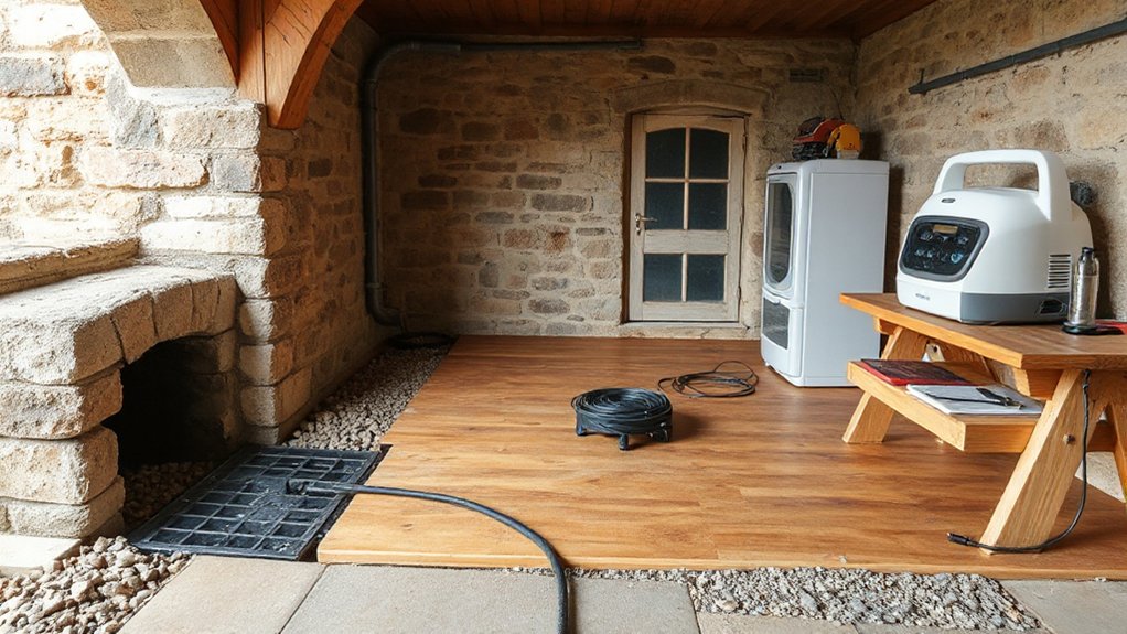 moisture control and drainage
