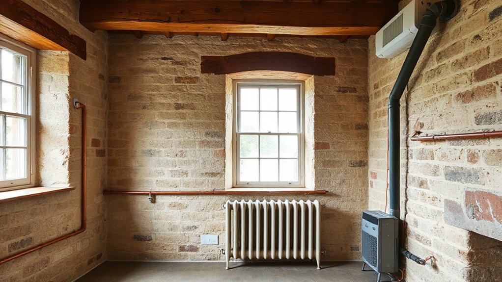 moisture managed heating and ventilation