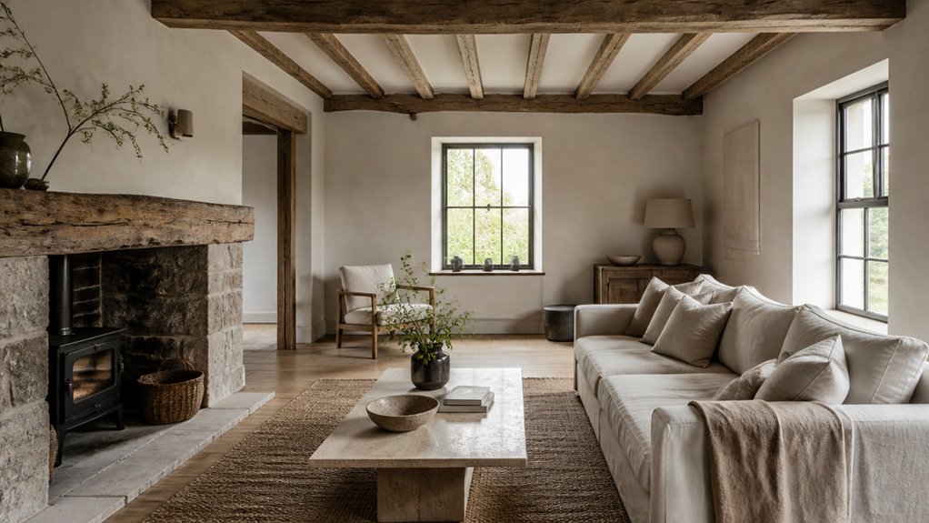 natural materials and minimalism