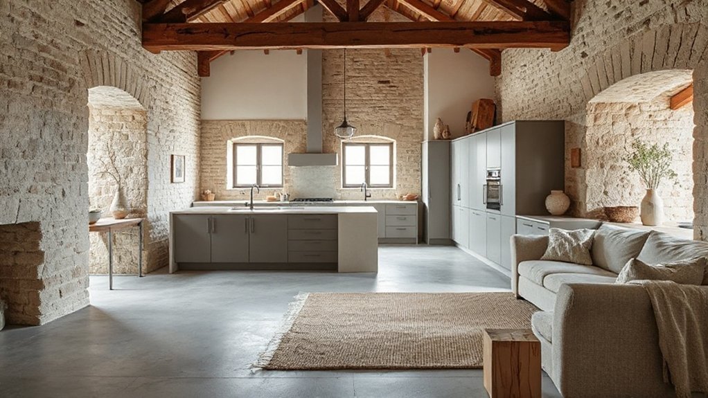 neutral palette enhances textures