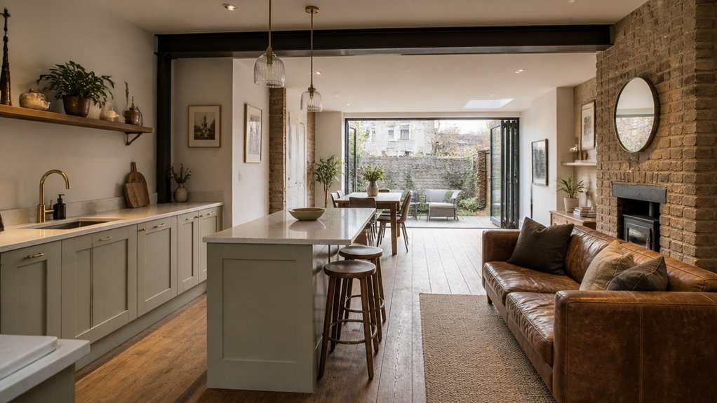older uk open plan layouts