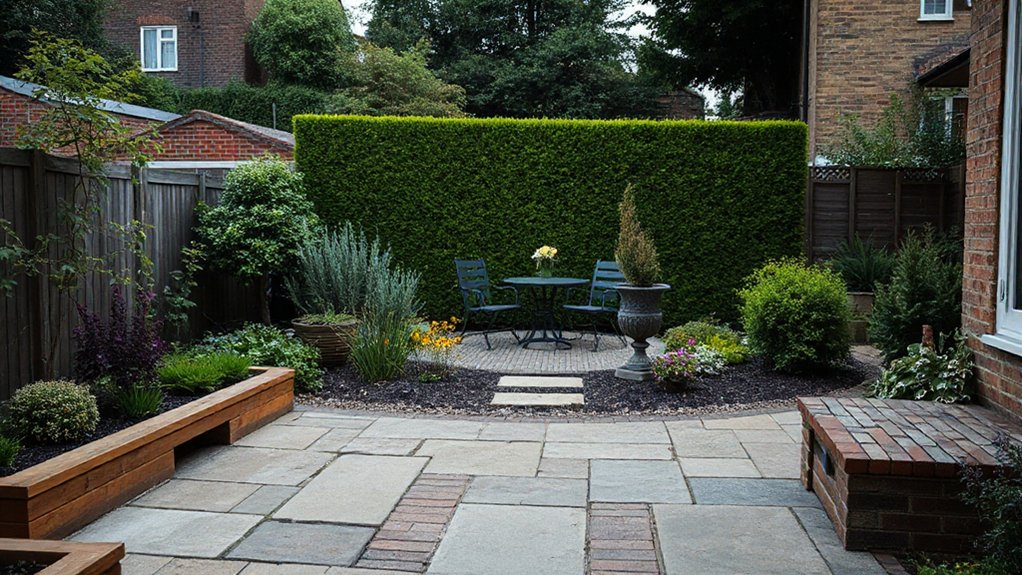 path design enhances small gardens