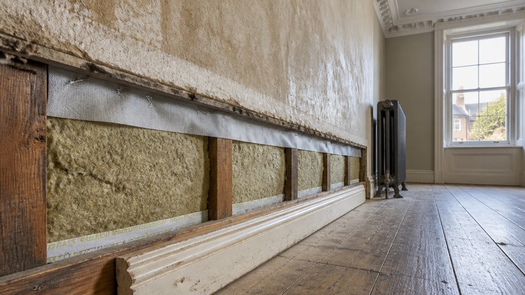 preserving features with insulation
