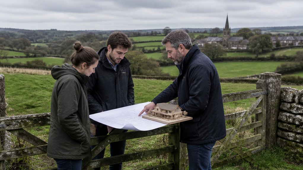 rural uk new build planning