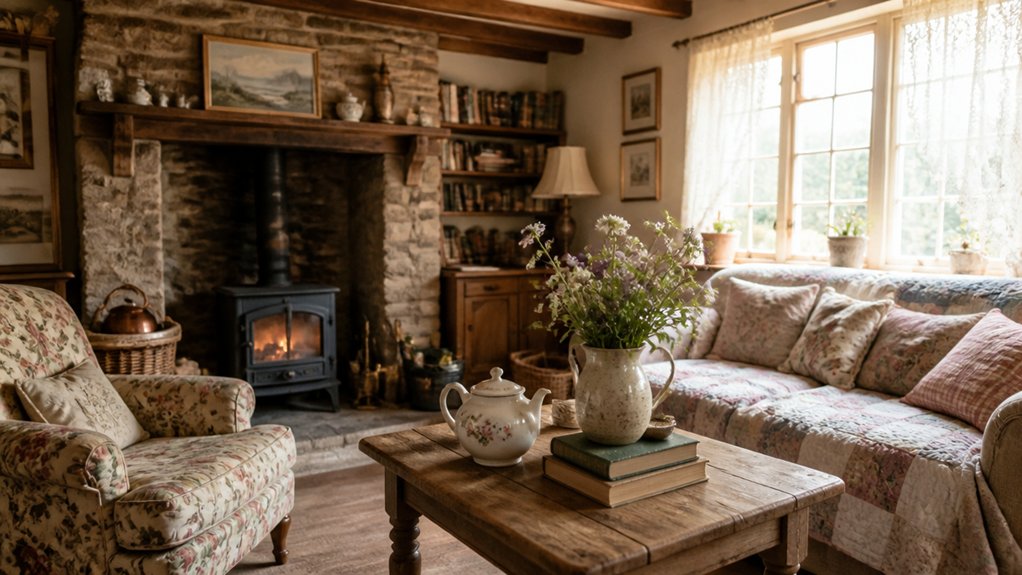 rustic british cottage decor