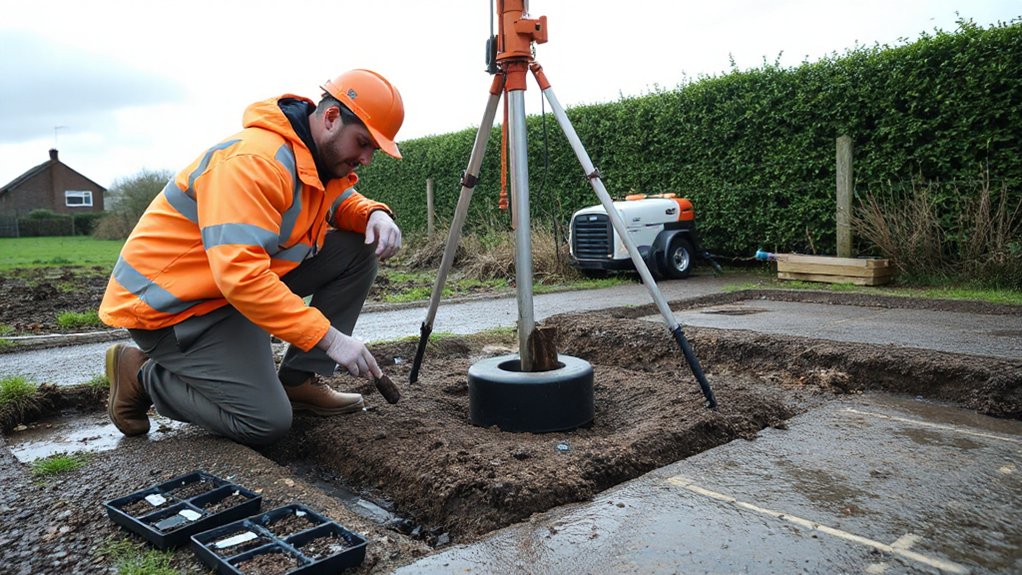 site soil and ground assessment