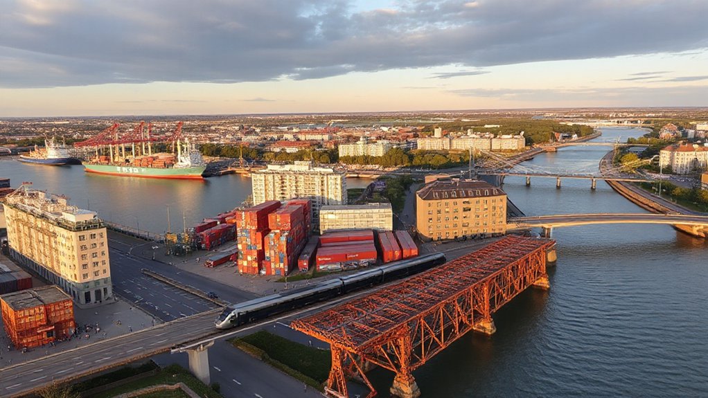 strong transport links boost growth
