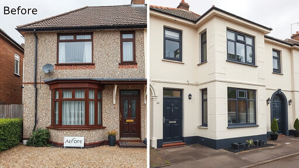transforming exterior finishes effectively