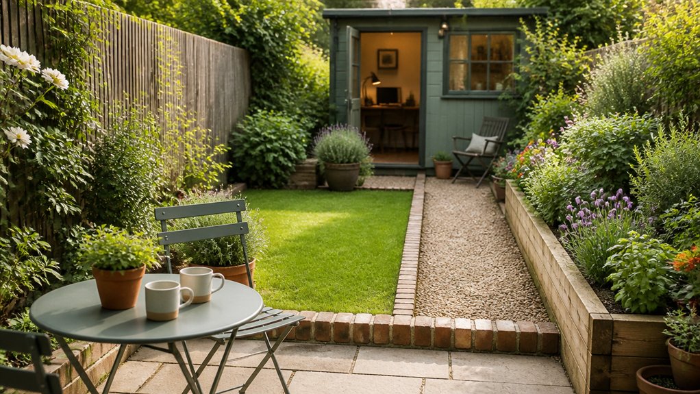 transforming small gardens creatively