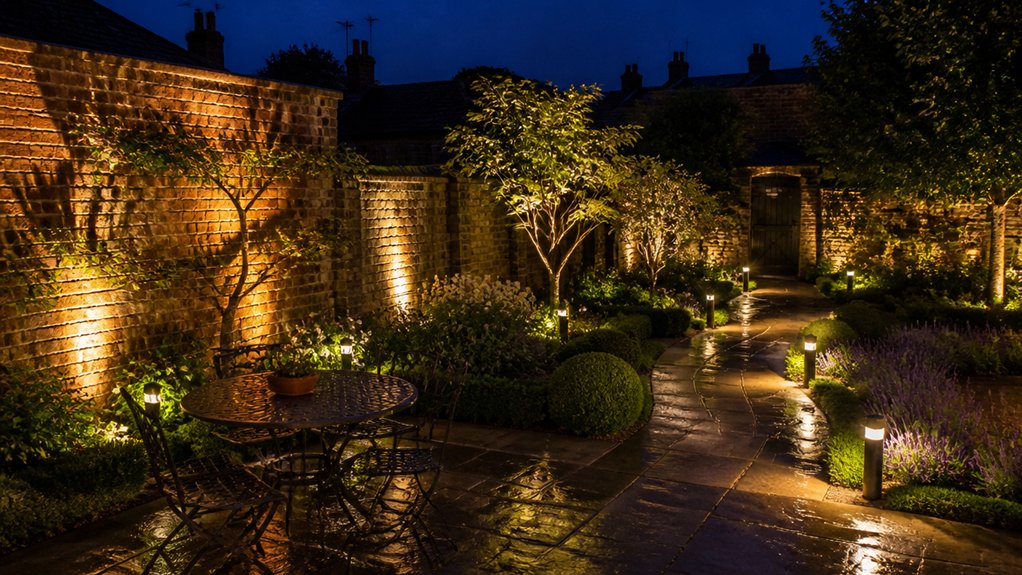 uk garden lighting designs