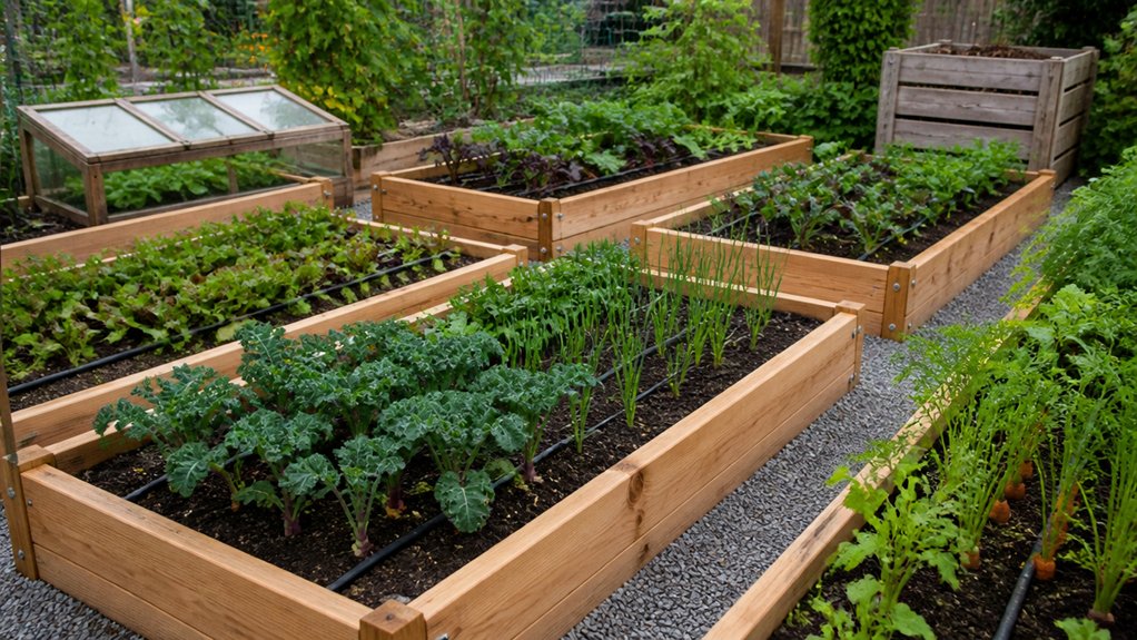 vegetable garden raised beds