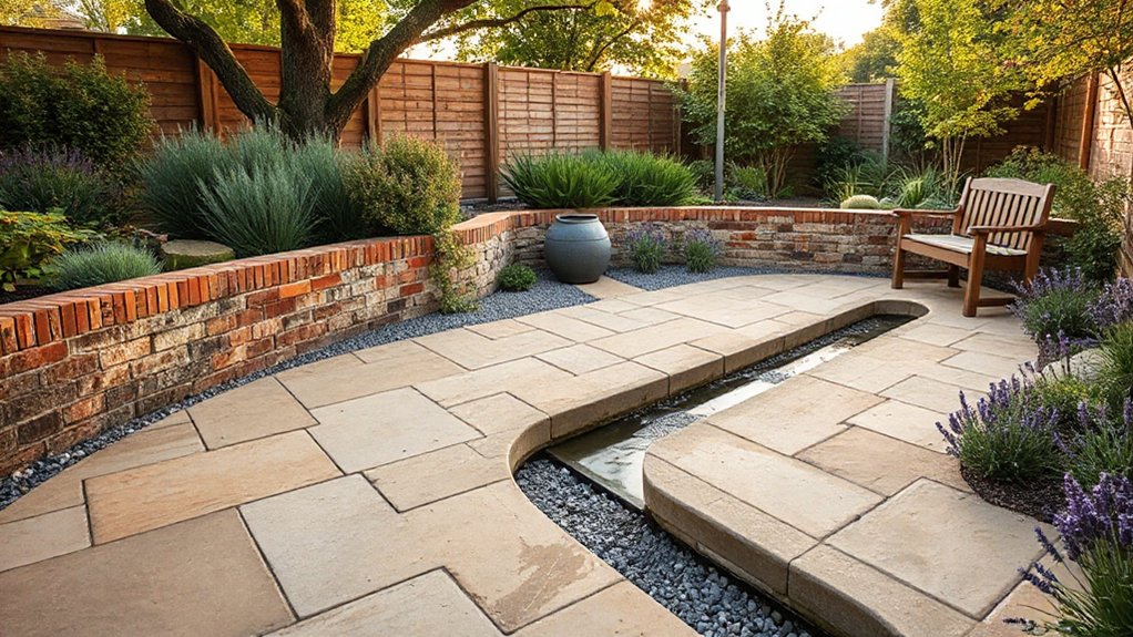 warm natural textured finishes